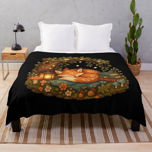 Item preview, Lantern Dreams of the Enchanted Fox designed and sold by Sketchlegacy.