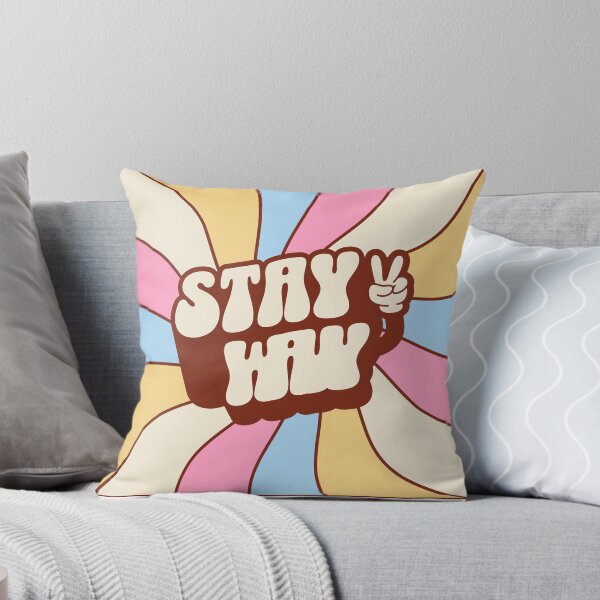 Item preview, Stay Wavy Retro 70s Saying Positive Vibes designed and sold by BoosterShop.