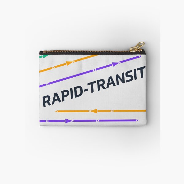 Item preview, Rapid Transit System Map - Route Line 03 | Diagonal Transit designed and sold by KozbiDesign.