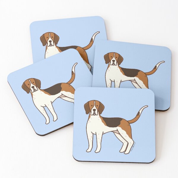 Item preview, English Foxhound Dog designed and sold by julianamotzko.