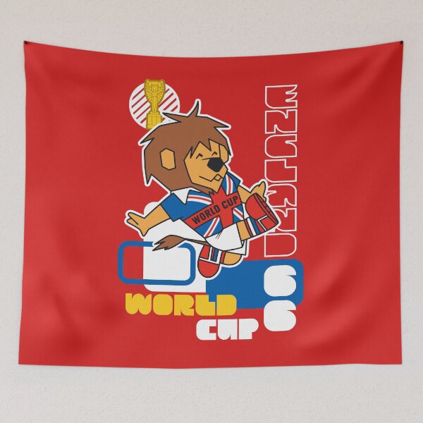 Item preview, Retro World Cup Willie - World Cup England 66 designed and sold by Sarcastic Panda.