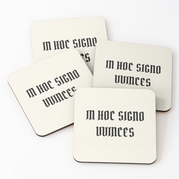 Item preview, In Hoc Signo Vinces | In This Sign You Will Conquer | Historic Latin Motto designed and sold by semenol.