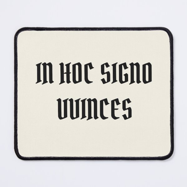 Item preview, In Hoc Signo Vinces | In This Sign You Will Conquer | Historic Latin Motto designed and sold by semenol.