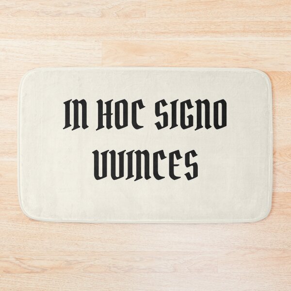 Item preview, In Hoc Signo Vinces | In This Sign You Will Conquer | Historic Latin Motto designed and sold by semenol.