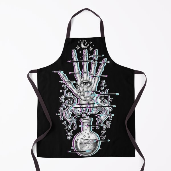 Item preview, Mystical Alchemist Hand Glitch Art designed and sold by PatternPopp.