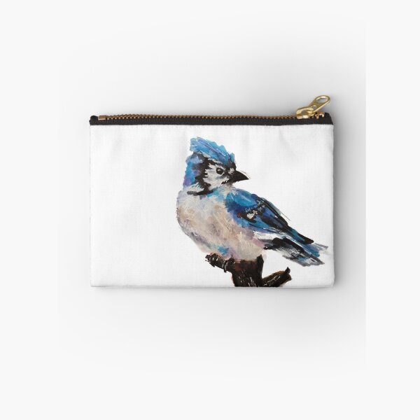 Item preview, Watercolour Print of Blue Jay designed and sold by jadexjournal.