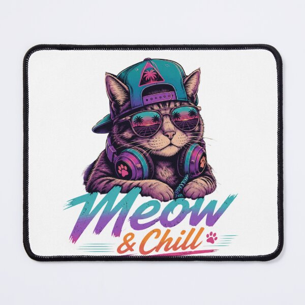 Item preview, Meow & Chill designed and sold by Tipsy24.