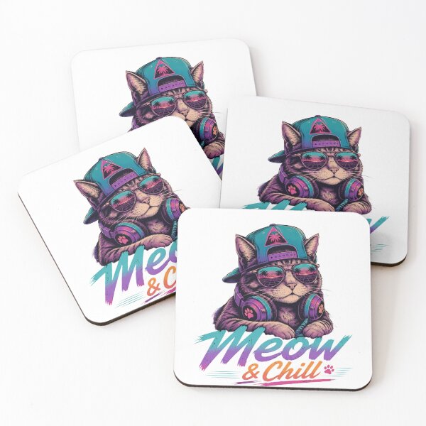 Item preview, Meow & Chill designed and sold by Tipsy24.
