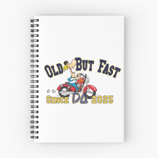 Item preview, Old But Fast Vintage Varsity Mascot Funny Biker Motorcycle Athletic College Streetwear Graphic designed and sold by DesignArtist.ia.