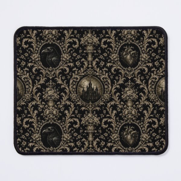 Item preview, Gothic Raven Castle Damask designed and sold by cabuks.