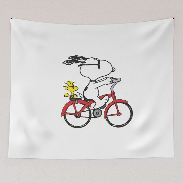 Item preview, Snoopy Peanuts Snoopy Bicycle  designed and sold by Gbriel3.