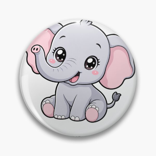 Item preview, Totally Irrelephant Cute Kawaii Elephant Wordplay designed and sold by BoosterShop.