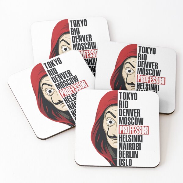 Item preview, Money Heist Collection names casa del papel seire netflix  designed and sold by Slame Graphic Studio.