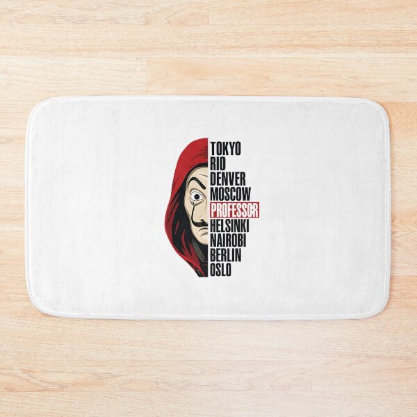Item preview, Money Heist Collection names casa del papel seire netflix  designed and sold by Slame Graphic Studio.
