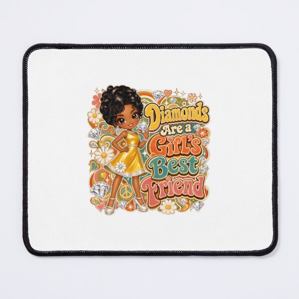 Item preview, Diamonds Are A Girls Best Friend designed and sold by Whimsy Petal and Co..