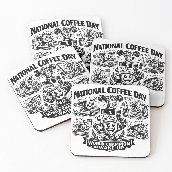 Item preview, World Champion of Wake-Up National Coffee Day Competition designed and sold by irfanshikh.