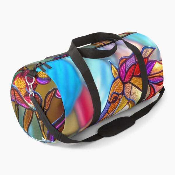 Item preview, Galloping Horses at Sunset Art – Galloping Horse Stained Glass Artwork designed and sold by MargaretWiktor.