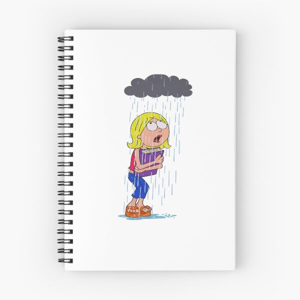 Item preview, Lizzie McGuire rainy day animation designed and sold by FerneMadeThis.