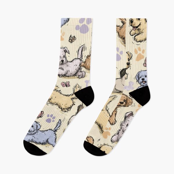 Item preview, Playful Puppies and Cute Dogs Happy Corgi Pattern designed and sold by VectorForge.