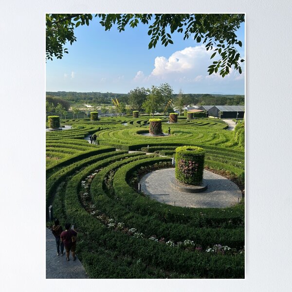 Item preview, Green Garden Maze Landscape designed and sold by Phakkhawat.