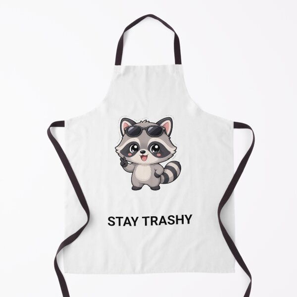 Artikelvorschau, Stay Trashy Süßer Kawaii Waschbär mit Sonnenbrille entworfen und verkauft von BoosterShop.