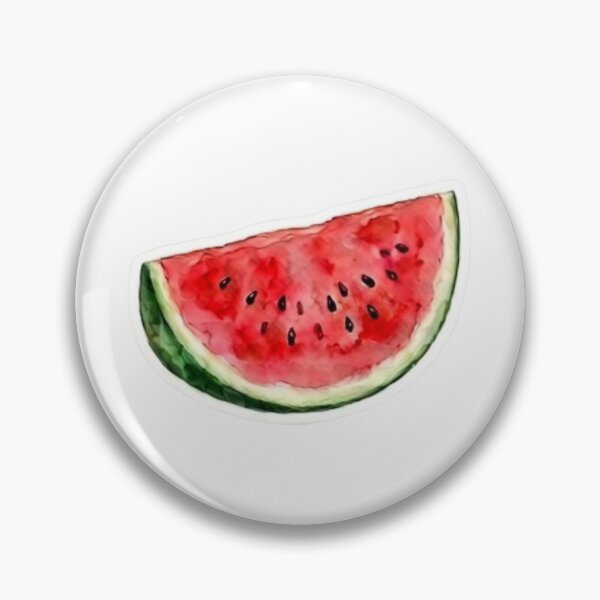 Item preview, Watermelon Slice - Watercolor Japanese Summer - Fashion & Sticker Art designed and sold by asumintjapan1.