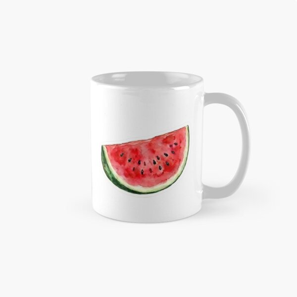 Item preview, Watermelon Slice - Watercolor Japanese Summer - Fashion & Sticker Art designed and sold by asumintjapan1.