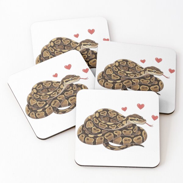 Item preview, Ball Python Heart Lover Cute Snake Mom Gift Ball Python Lover Design designed and sold by MoqunaDesign.