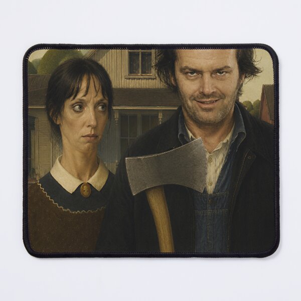 Item preview, Shining Gothic - American Gothic meets The Shining designed and sold by YouLikeyTX.