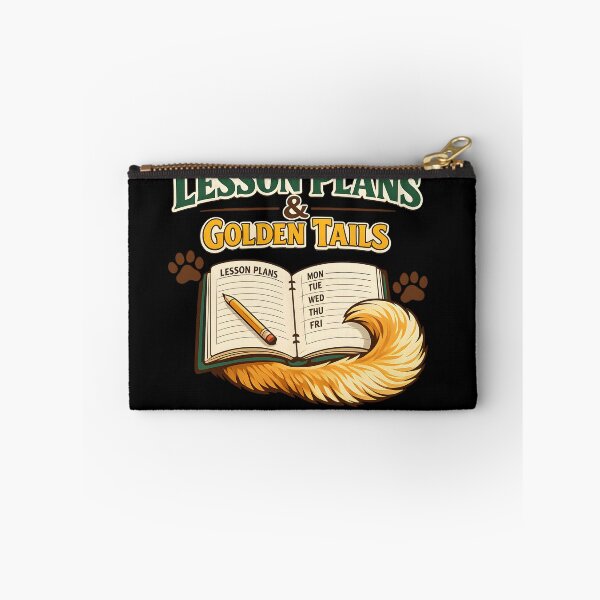 Item preview, Lesson Plans & Golden Tails – Golden Retriever Teacher Back to School Dog Lover Design designed and sold by Sahil Randhawa.