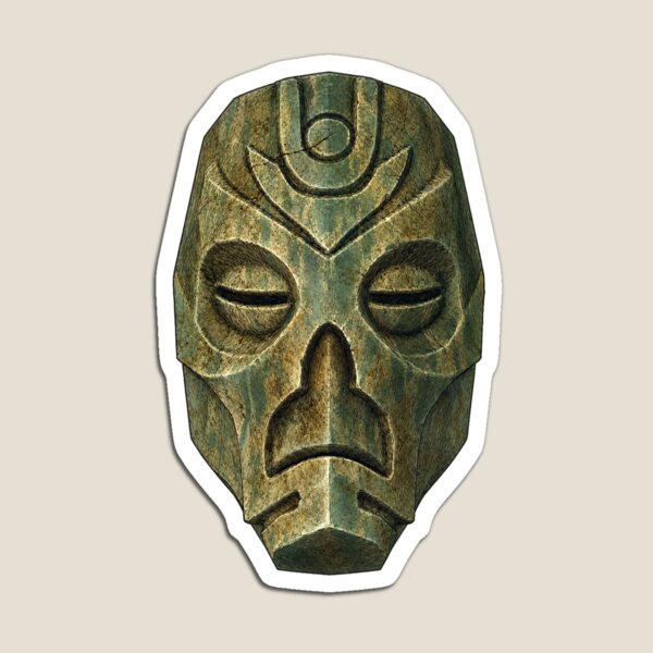 Item preview, Skyrim Otar Dragon Priest Mask designed and sold by Mandamelo Now.