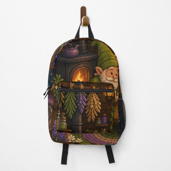 Item preview, Firelight Tea in the Gnome's Woodland Study designed and sold by Sketchlegacy.