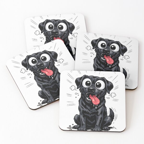 Item preview, Funny Labrador with big eyes designed and sold by rolfzogg.