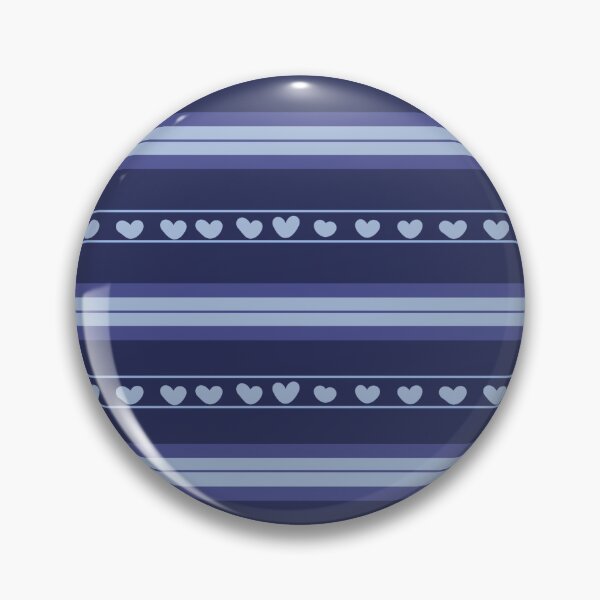 Item preview, Dark Blue & Light Blue Hearts in Stripe designed and sold by KSimpson838.