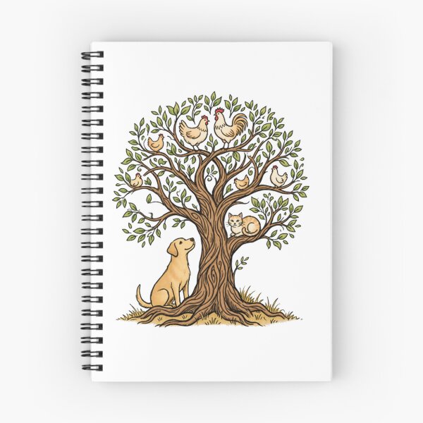 Item preview, The happy animal tree designed and sold by Designfs.