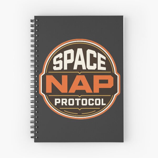 Item preview, Space Nap Protocol Retro Sci Fi Mission Badge Design designed and sold by Jaani-T.