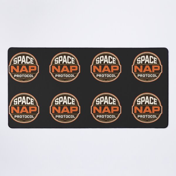 Item preview, Space Nap Protocol Retro Sci Fi Mission Badge Design designed and sold by Jaani-T.