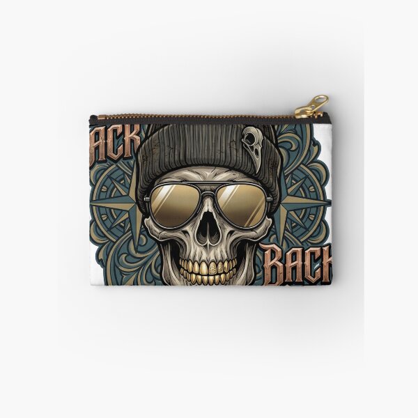 Item preview, Back Off Skull Vintage Streetwear Biker Style Sticker designed and sold by MAStrends.