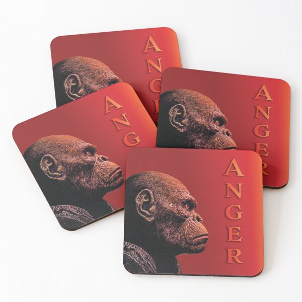 Item preview, Red Anger Ape designed and sold by Bernard Santora.