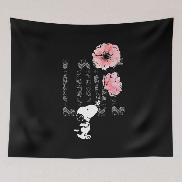 Item preview, Peanuts Snoopy Flower Fanart designed and sold by Gbriel3.