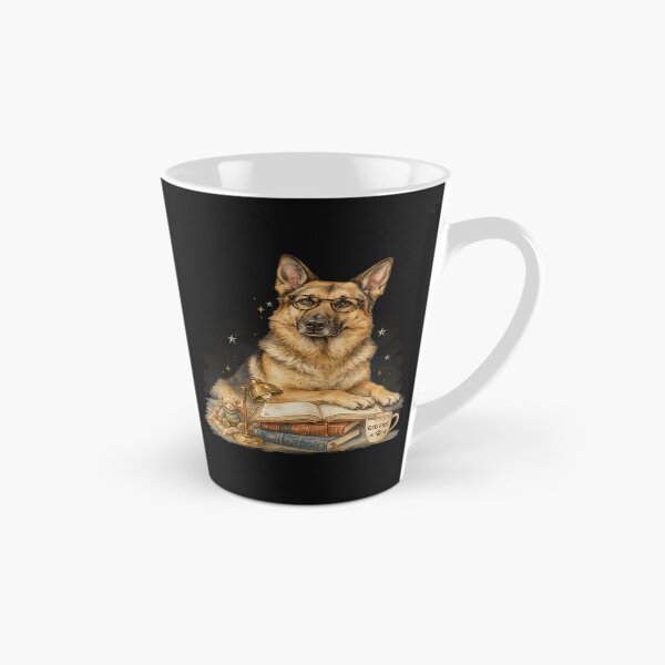 Item preview, German Shepherds Books and Dogs Make Me Happy designed and sold by Cute & Sassy Custom Gifting Boutiques.