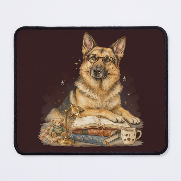 Item preview, German Shepherds Books and Dogs Make Me Happy designed and sold by Cute & Sassy Custom Gifting Boutiques.