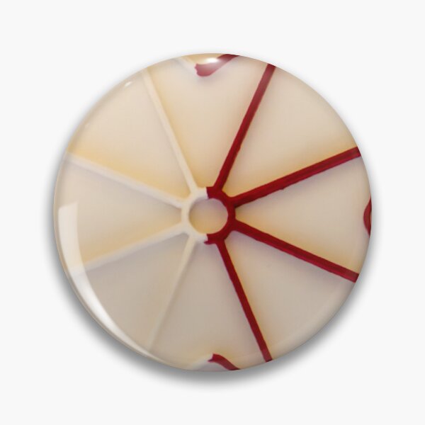 Item preview, Abstract Geometric Red And White Pattern With Symmetrical Star Shape And Minimal Design designed and sold by Nmallia.