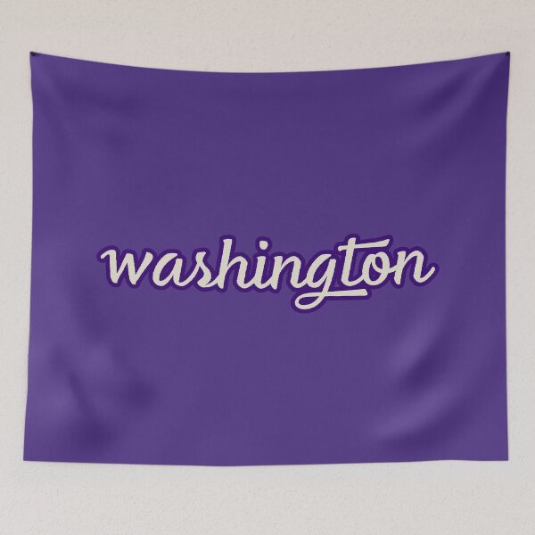 Item preview, Washington Purple text  designed and sold by titanic415.