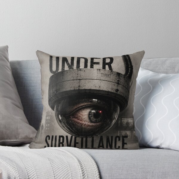 Item preview, Under Surveillance Poster designed and sold by TheHumanFreq.