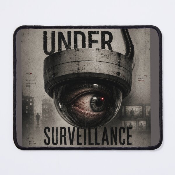 Item preview, Under Surveillance Poster designed and sold by TheHumanFreq.