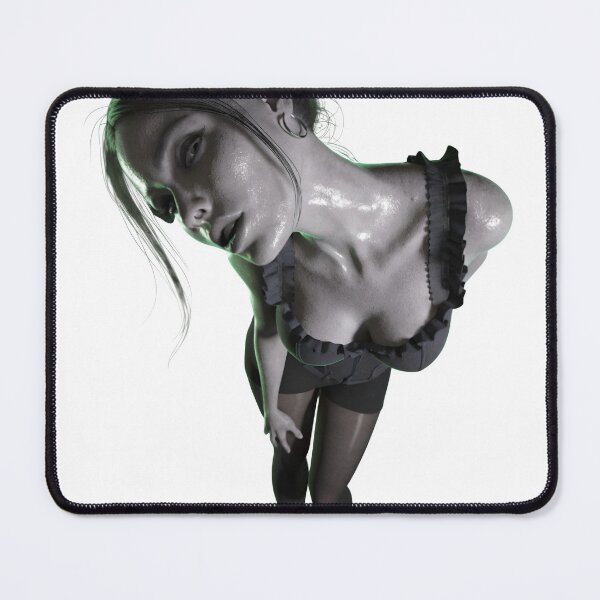 Item preview, Young woman in black dress leaning as transparent PNG designed and sold by Creative88Art.