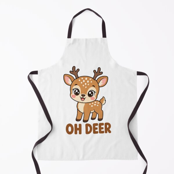 Item preview, Oh Deer Cute Kawaii Fawn with Saying designed and sold by BoosterShop.