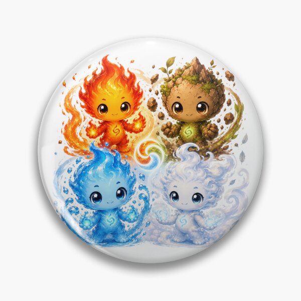 Item preview, The 4 Kawaii Elements designed and sold by Lolilas.