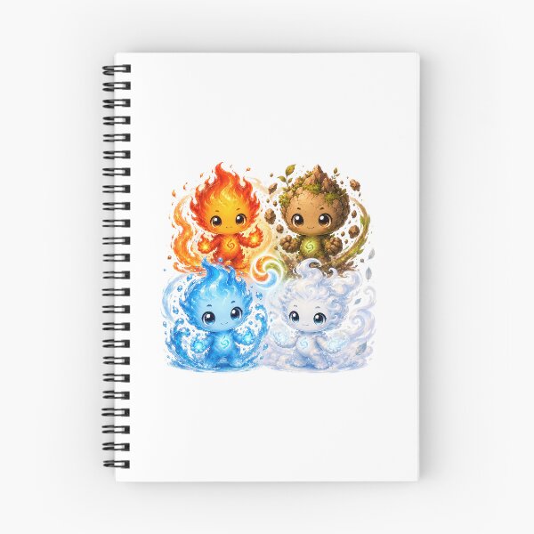 Item preview, The 4 Kawaii Elements designed and sold by Lolilas.